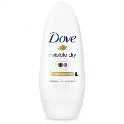 Dove Invisible Dry Roll On Antiperspirant Deodorant 50 ML